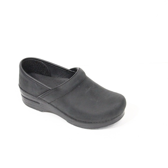 Dansko Professional Clogs Black Oiled Leather Women Work Shoes EU 37 - Picture 2 of 10